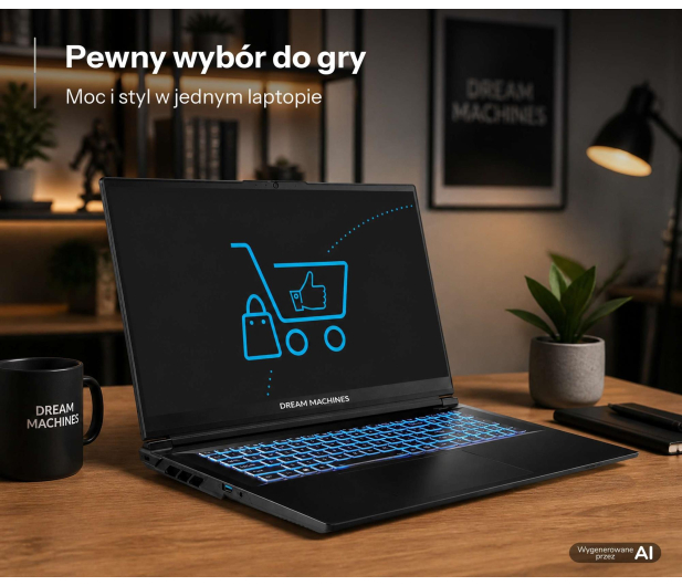 Dream Machines RG5060-17PL34 i9-14900HX/16GB/1TB RTX5060/Win11PX 165Hz - 1609281 - zdjęcie 7